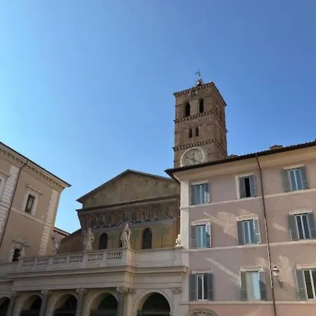 Amazing Terrace In Trastevere 아파트 로마