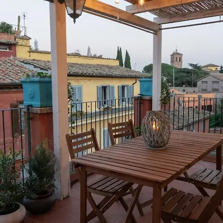 Amazing Terrace In Trastevere *