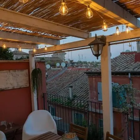 Amazing Terrace In Trastevere Rome